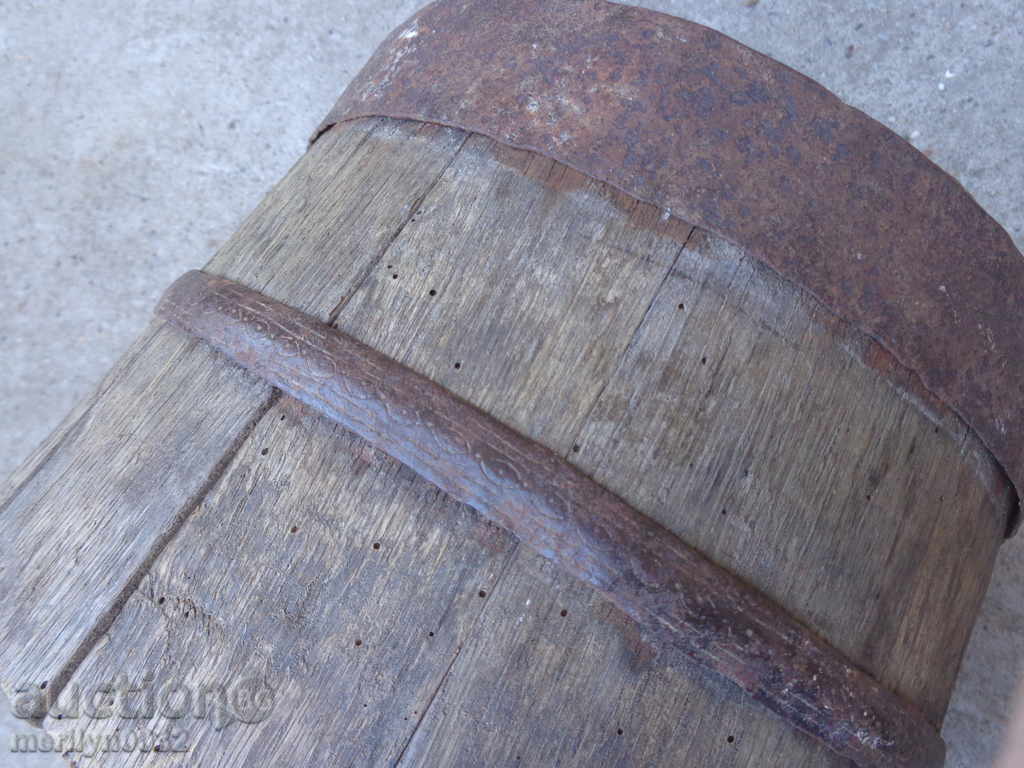 Delivery of An old wooden funnel 140 years old from a cellar Delivery of An old wooden funnel 140 years old from a cellar