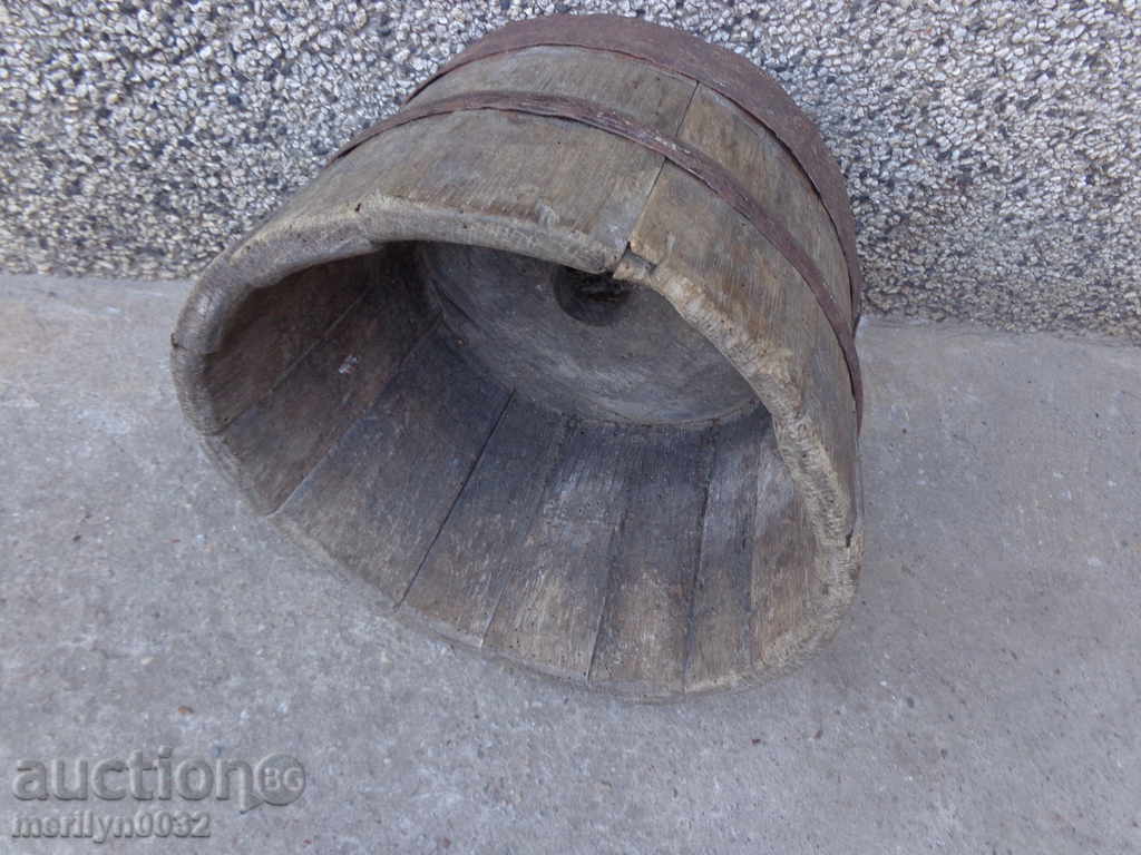 An old wooden funnel 140 years old from a cellar - 7 An old wooden funnel 140 years old from a cellar - 7