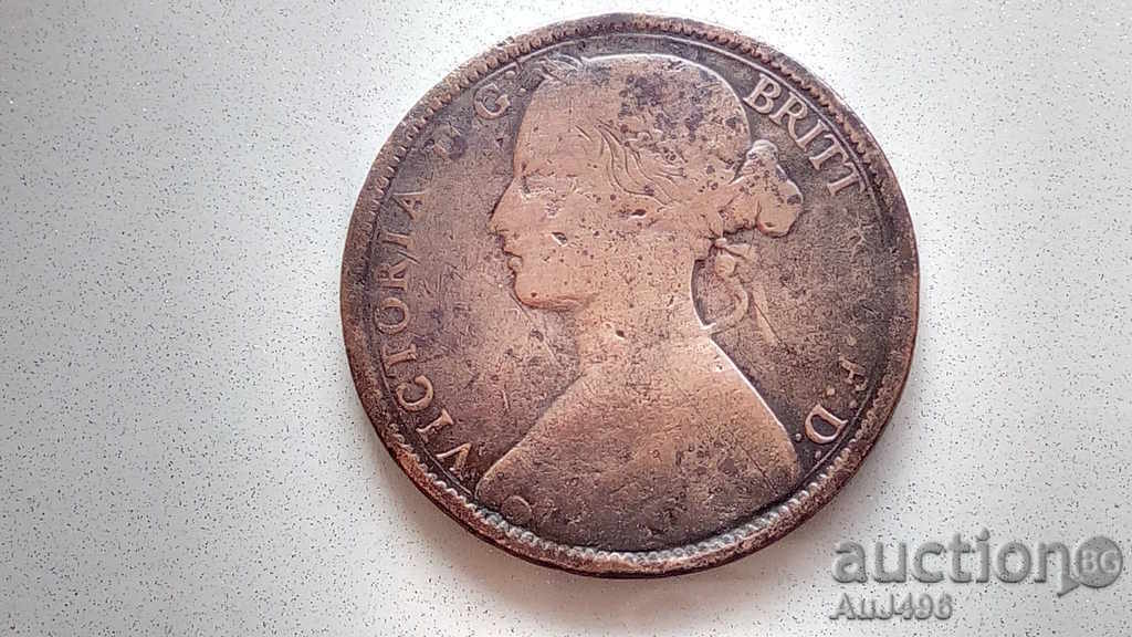 ONE PENNY 1863 (VF) * - 7