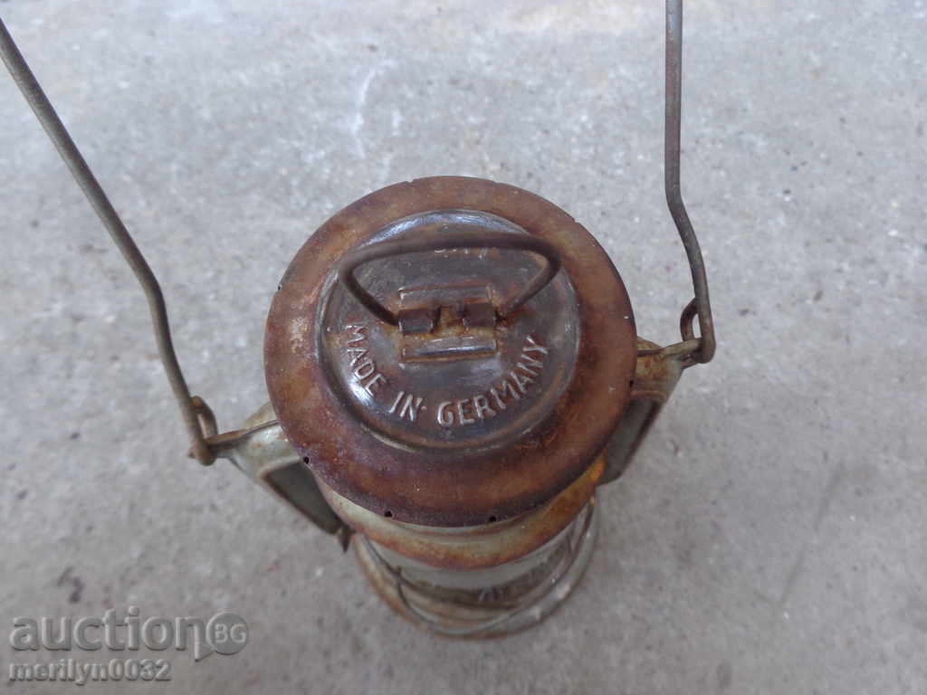 Licitație lampa veche german proiector lampă lanternă