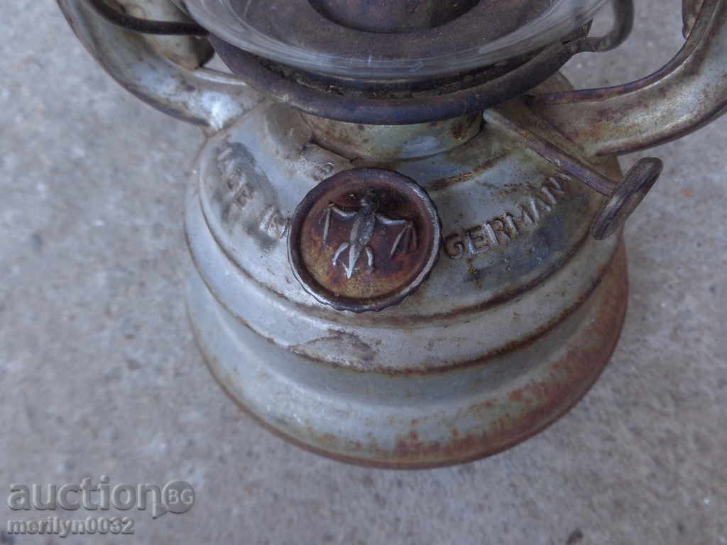 lampa veche german proiector lampă lanternă - 5