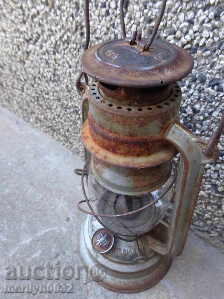 lampa veche german proiector lampă lanternă - 7