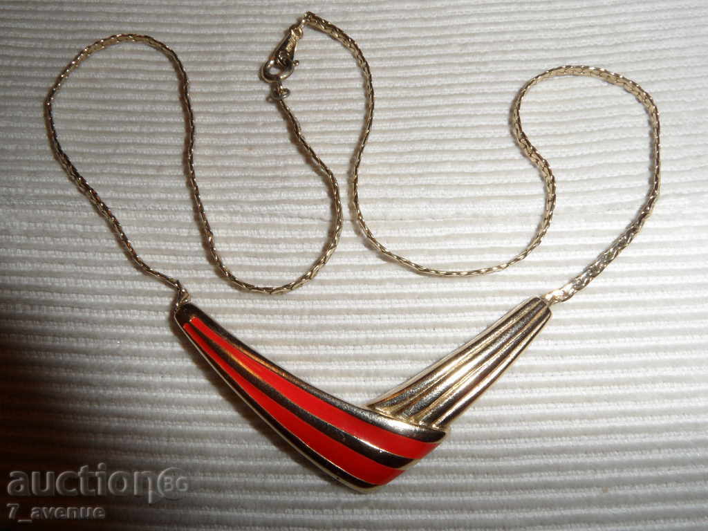 NECKLACE 42cm, c. element 55/30mm, Markovo - Dayon