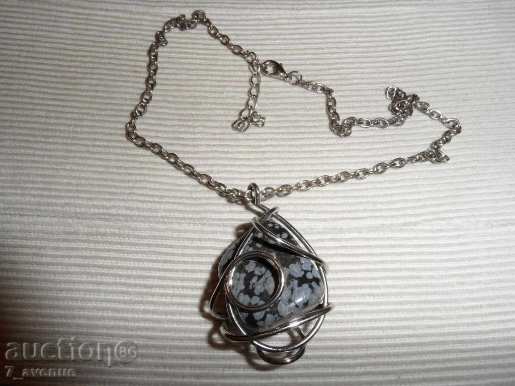 COLOR 40cm, with obsidian 4 / 3cm Very beautiful! with price 16.99 BGN | € 8.69 COLOR 40cm, with obsidian 4 / 3cm Very beautiful! with price 16.99 BGN | € 8.69