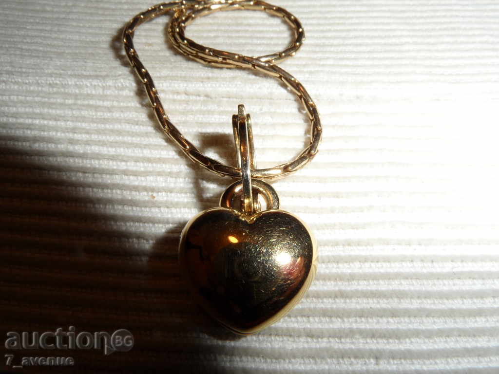 WHEEL 42cm, heart 16 / 17mm, gilded. Is unique! with price 29.99 BGN | € 15.33 WHEEL 42cm, heart 16 / 17mm, gilded. Is unique! with price 29.99 BGN | € 15.33