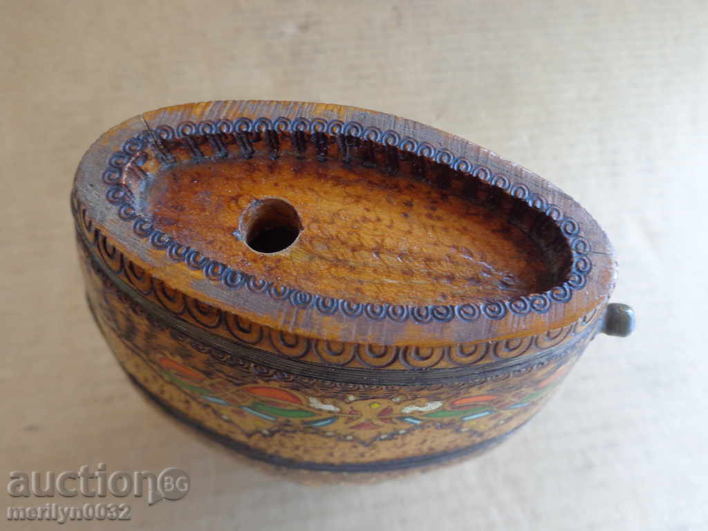 Доставка на Старинен дървен павур, бъклица, бъкел Доставка на Старинен дървен павур, бъклица, бъкел