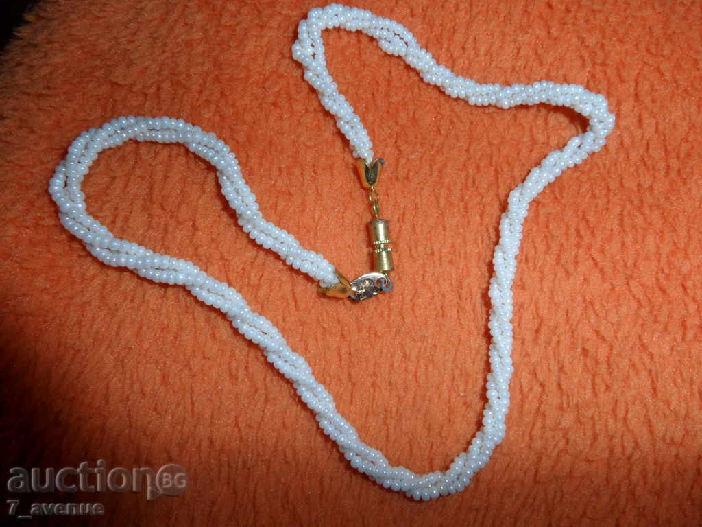 WHITE COLLAR 3 ROWS 38 / 0,5cm Wonderful! Marko! with price 6.99 BGN | € 3.57 WHITE COLLAR 3 ROWS 38 / 0,5cm Wonderful! Marko! with price 6.99 BGN | € 3.57