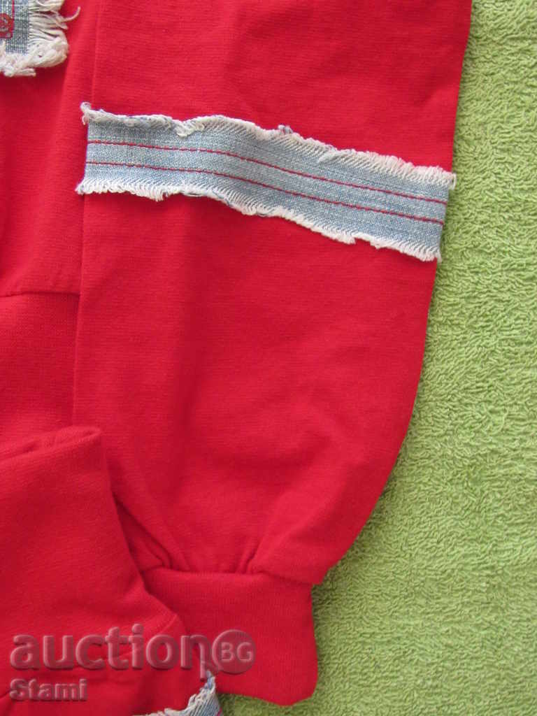Red set and trousers set, new, size 11 - 5