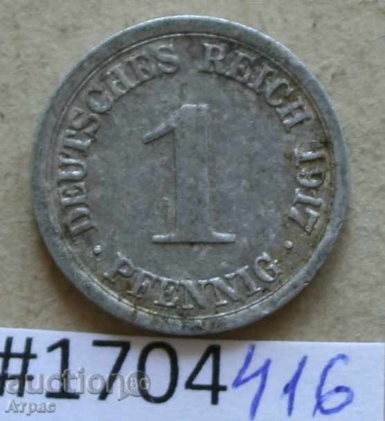 1 ban 1917 G-Germania ALUMIN calitate excelentă cu preț € 3.27 | 6.40 BGN
