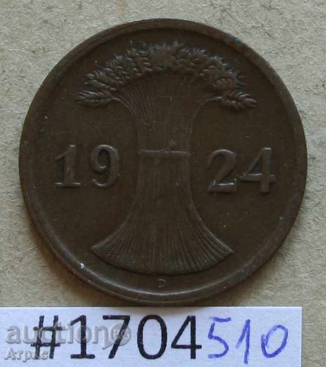 2 rentenpfenig 1924 D -Germania cu preț € 0.77 | 1.51 BGN 2 rentenpfenig 1924 D -Germania cu preț € 0.77 | 1.51 BGN