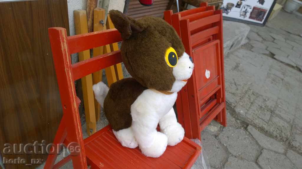 Аукцион 7768. ГОЛЯМО ПЛЮШЕНО КУЧЕНЦЕ ДЕТСКА ИГРАЧКА Аукцион 7768. ГОЛЯМО ПЛЮШЕНО КУЧЕНЦЕ ДЕТСКА ИГРАЧКА