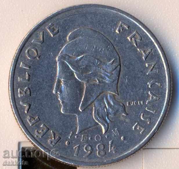 French Polynesia 10 Franc 1984 with price 3.50 BGN | € 1.79 French Polynesia 10 Franc 1984 with price 3.50 BGN | € 1.79