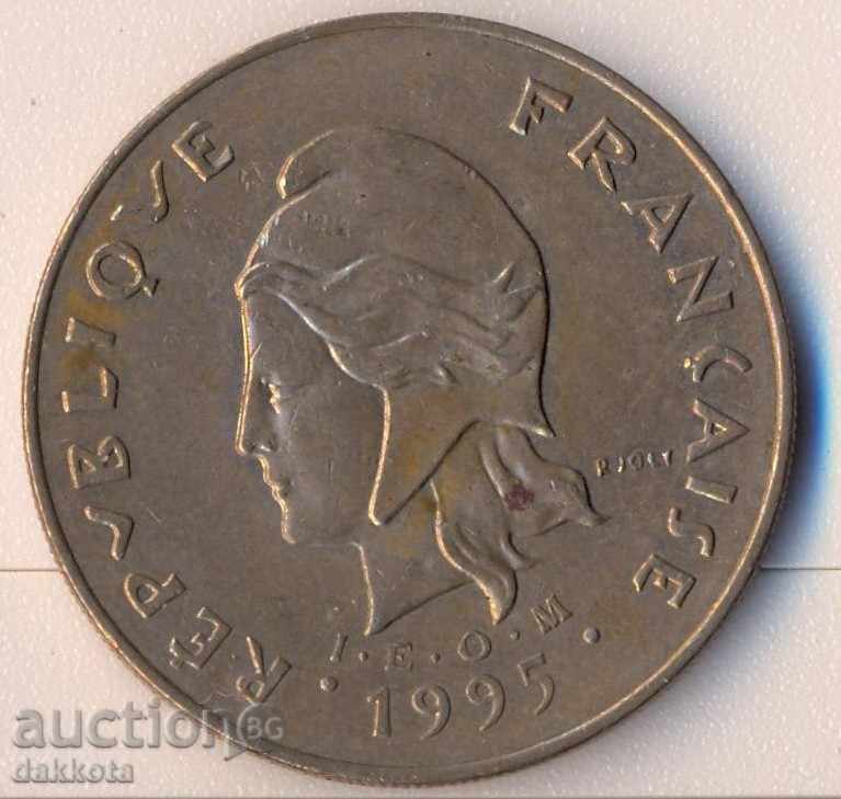 French Polynesia 100 francs 1995 with price 7.95 BGN | € 4.06 French Polynesia 100 francs 1995 with price 7.95 BGN | € 4.06
