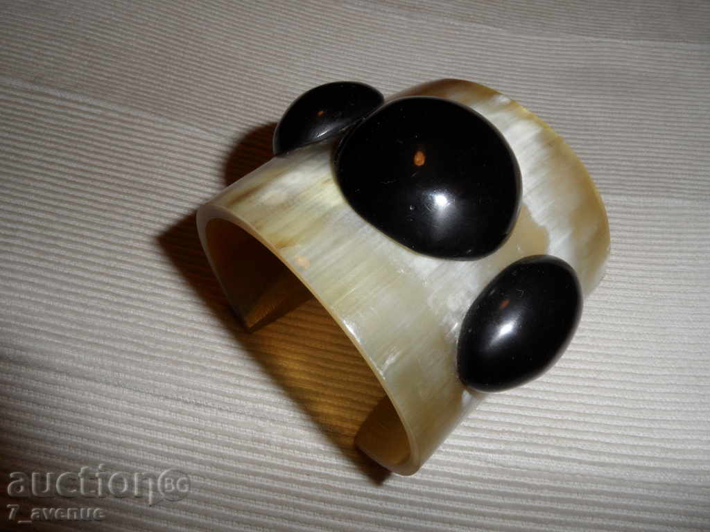 GRIVNĂ din os, d-ă 6 cm Unică ! Promoție de Crăciun!!!