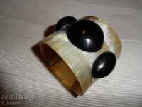 GRIVNĂ din os, d-ă 6 cm Unică ! Promoție de Crăciun!!!