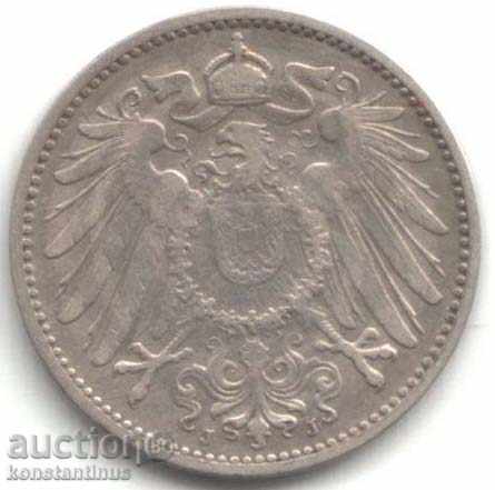 Germania Reich 1 Mark 1902 J Rare cu preț € 12.78 | 25.00 BGN
