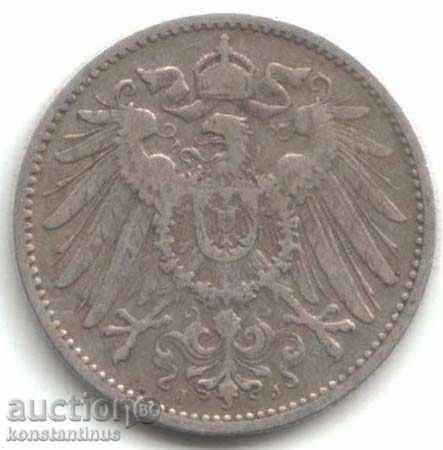 Germania Reich 1 Mark 1904 J Rare cu preț € 12.78 | 25.00 BGN