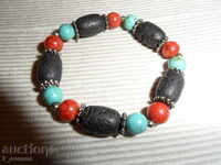 GRAY turquoise, coral, up to 12 mm Unique!