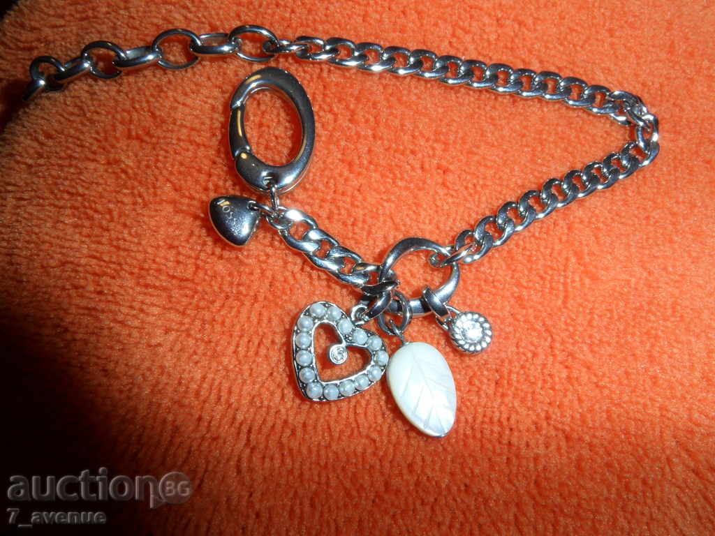 RING with 4 pendants, d.17cm Markova-FOSSIL Мn. beautiful!