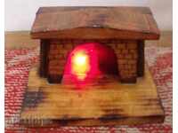 διακοσμητικό τζάκι ξύλου