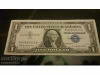 1 Dollar Silver Certificate 1957. 619