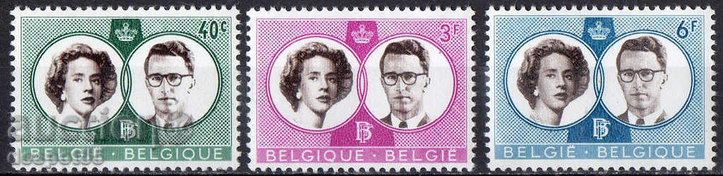 1960. Belgia. nunta regală.