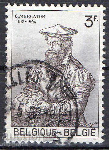 1962. Belgia. Gerardo di Kremer (1512-1594), Mapper.
