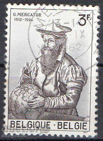 1962. Belgia. Gerardo di Kremer (1512-1594), Mapper.