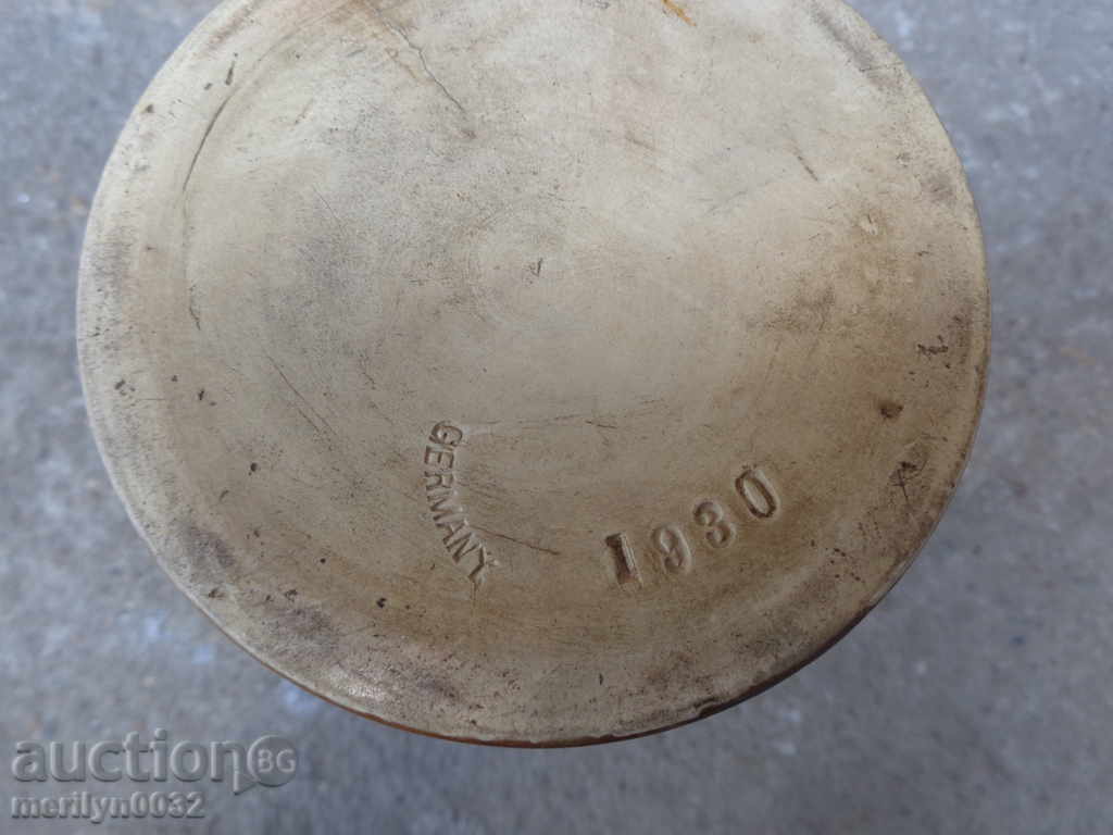 Delivery of German mug 1 liter ORIGINAL 1930 porcelain markings