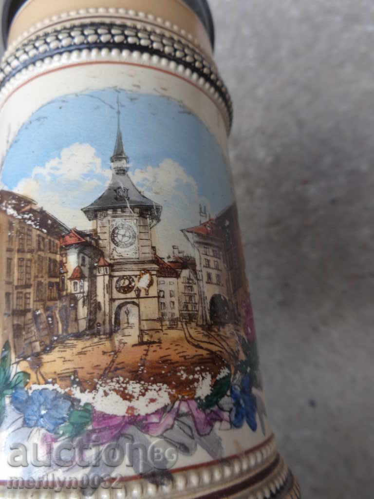 Livrarea Germană 20s halbă originale ale secolului 20 Livrarea Germană 20s halbă originale ale secolului 20