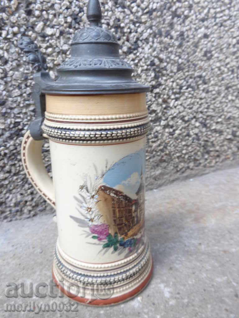 Germană 20s halbă originale ale secolului 20 - 5 Germană 20s halbă originale ale secolului 20 - 5