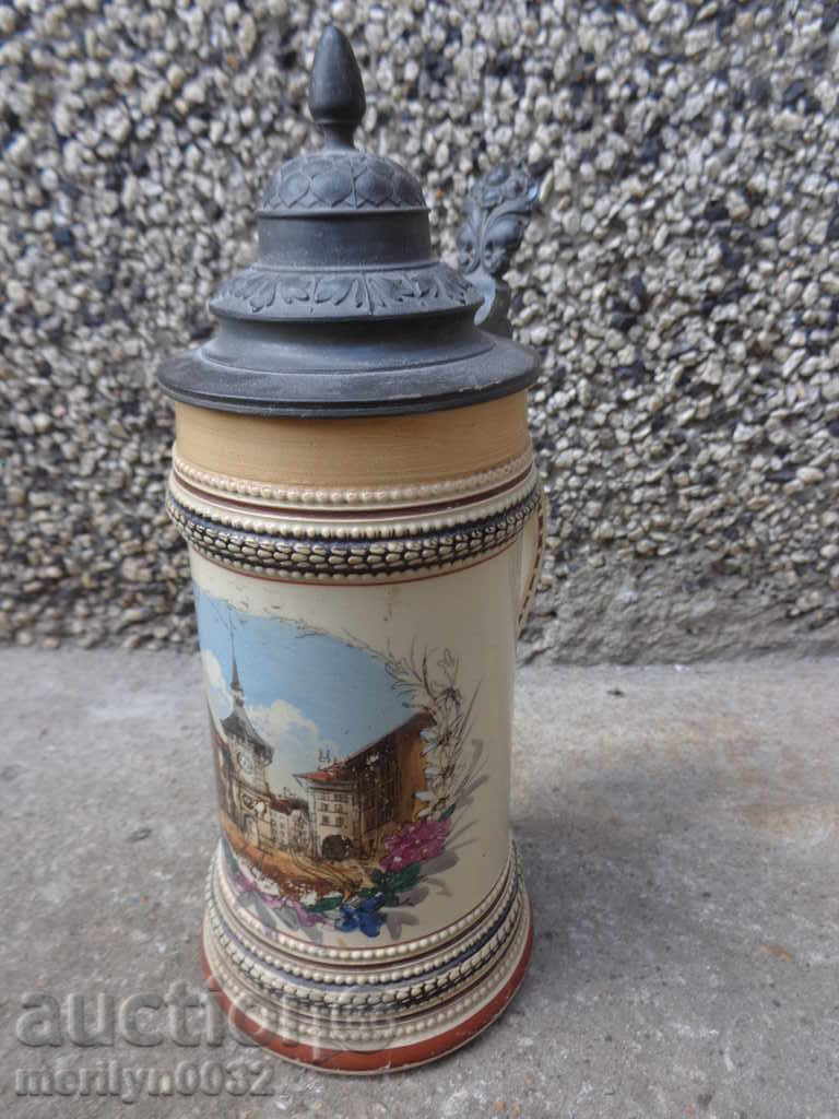 Germană 20s halbă originale ale secolului 20 - 7 Germană 20s halbă originale ale secolului 20 - 7