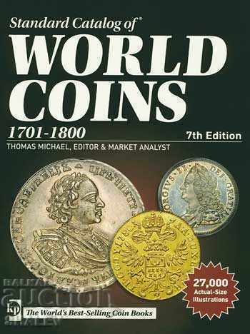 Catalog of world coins 1701-1800 - edition Krause!!! with price 179.89 BGN | € 91.98 Catalog of world coins 1701-1800 - edition Krause!!! with price 179.89 BGN | € 91.98