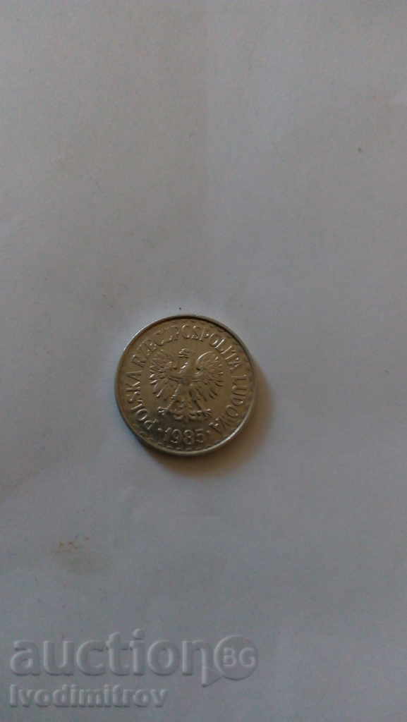 Πολωνία 1 ζλότι 1985 με τιμή 0.35 BGN | € 0.18 Πολωνία 1 ζλότι 1985 με τιμή 0.35 BGN | € 0.18