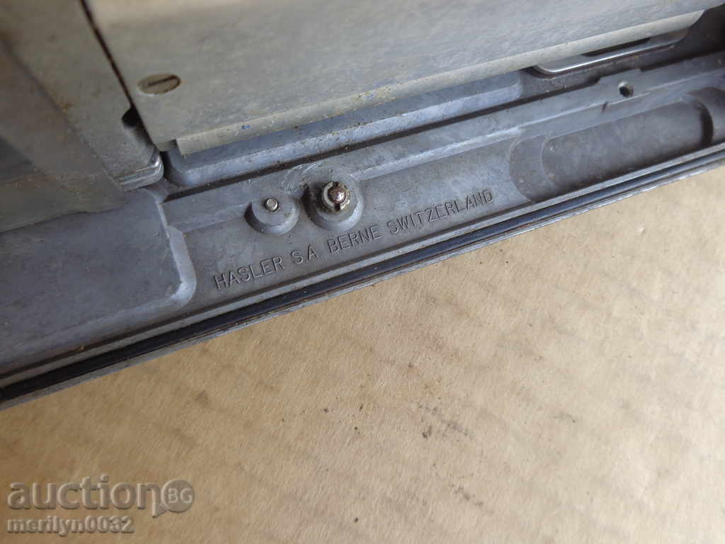 Delivery of Mileage Clock from Locomotive Hesler SA Switzerland WORK Delivery of Mileage Clock from Locomotive Hesler SA Switzerland WORK