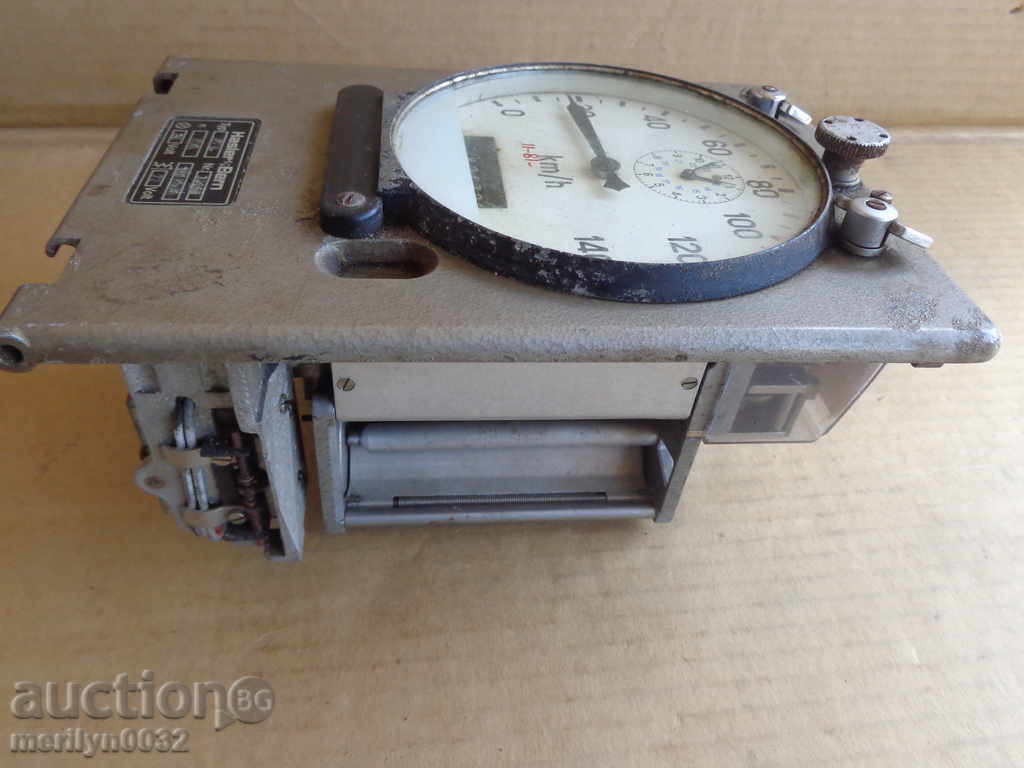 Mileage Clock from Locomotive Hesler SA Switzerland WORK - 6 Mileage Clock from Locomotive Hesler SA Switzerland WORK - 6