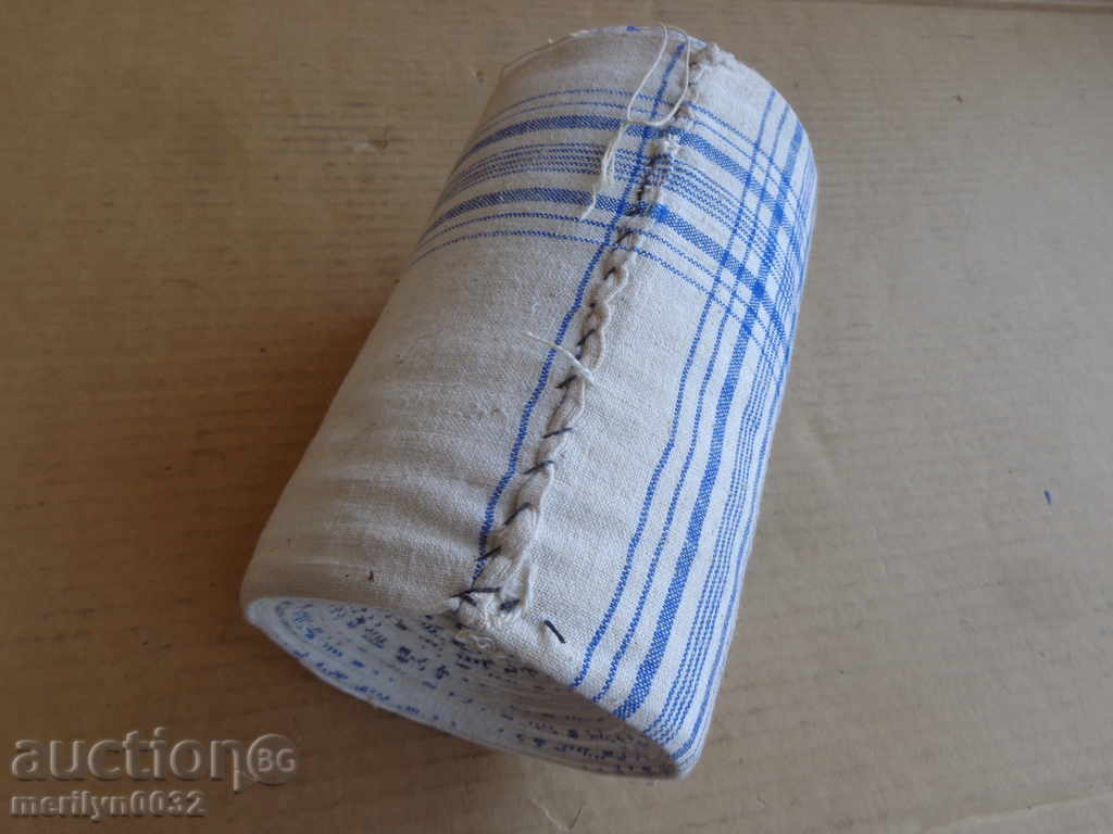Ръчнотъкан плат за кърпи руло от чеиз 10метра двойна ширина