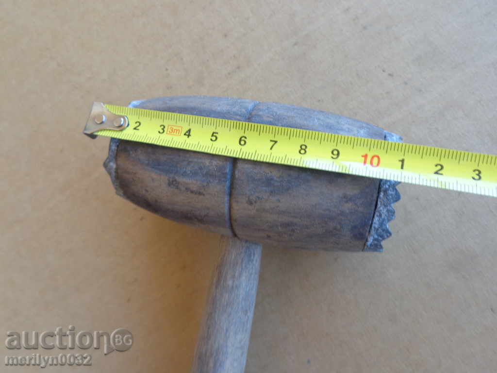 Old wooden hammer for STEAM wooden tool with price 39.00 BGN | € 19.94 Old wooden hammer for STEAM wooden tool with price 39.00 BGN | € 19.94