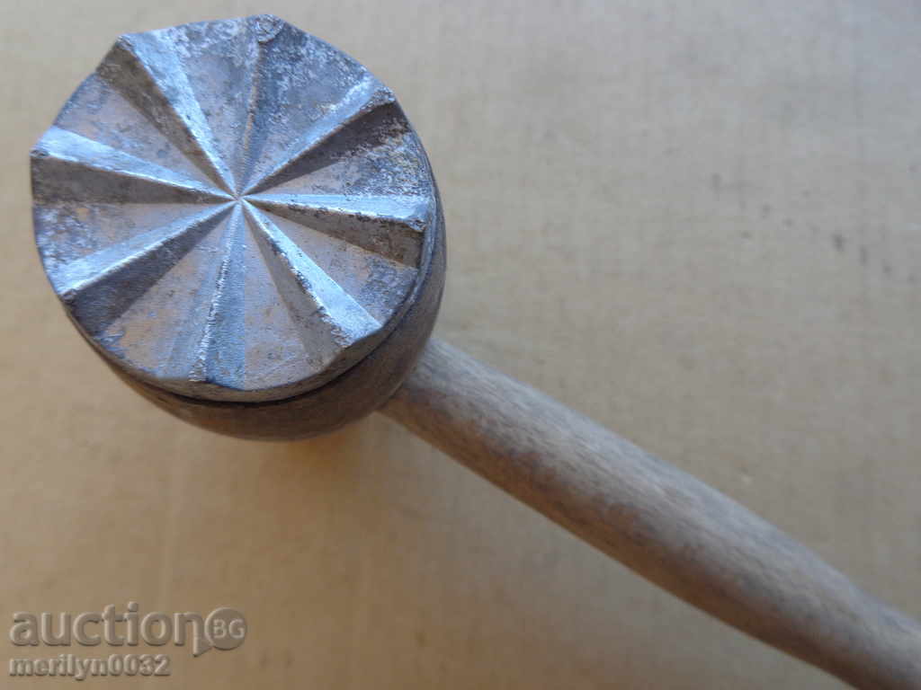 Old wooden hammer for STEAM wooden tool - 5 Old wooden hammer for STEAM wooden tool - 5