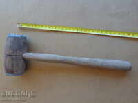 Old wooden hammer for STEAM wooden tool