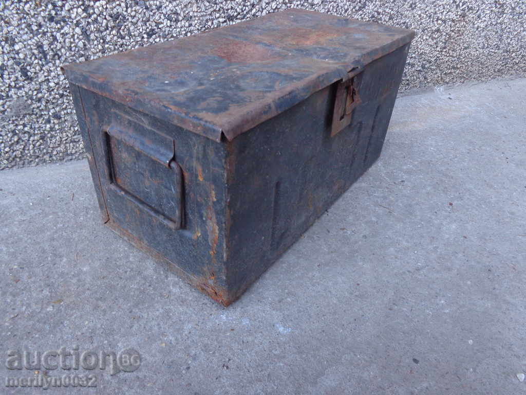 Metal army chest, chest, box - 6 Metal army chest, chest, box - 6