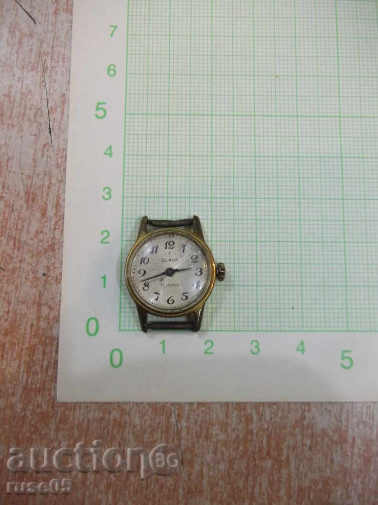 Часовник "SLAVA" дамски ръчен съветски работещ - 3