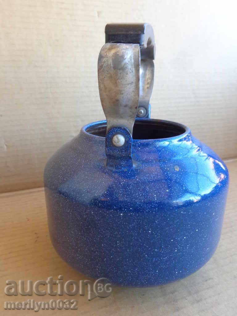 Old enamelized kettle, coffee maker, kettle - 5 Old enamelized kettle, coffee maker, kettle - 5