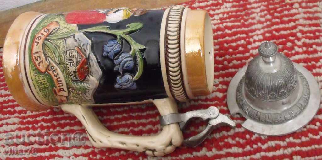 STARA GERMAN CERAMIC HALB HAS BEEN MARKED with price 34.99 BGN | € 17.89 STARA GERMAN CERAMIC HALB HAS BEEN MARKED with price 34.99 BGN | € 17.89