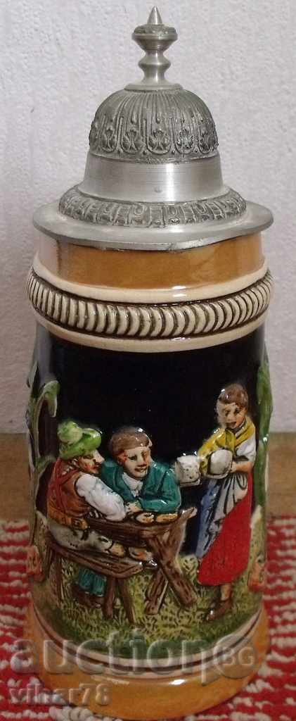 STARA GERMAN CERAMIC HALB HAS BEEN MARKED - 7 STARA GERMAN CERAMIC HALB HAS BEEN MARKED - 7