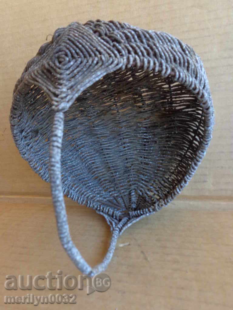 Old metal basket for Easter eggs basket picnic box with price 49.00 BGN | € 25.05 Old metal basket for Easter eggs basket picnic box with price 49.00 BGN | € 25.05