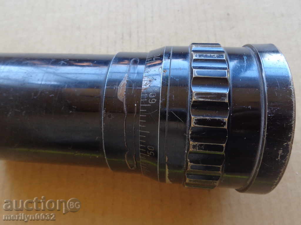 Auction Large lens magnifier appliance from military equipment WORK Auction Large lens magnifier appliance from military equipment WORK