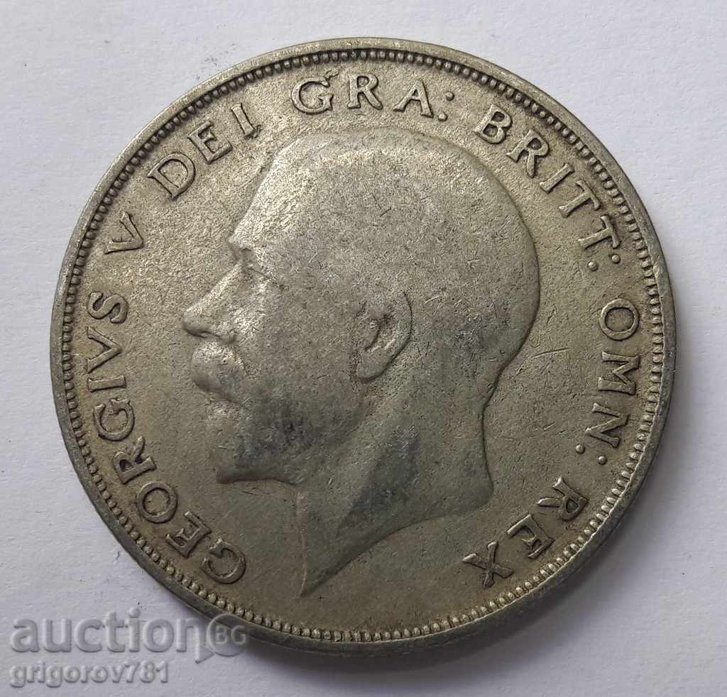 1/2 Краун сребро 1920 - Великобритания - сребърна монета 3