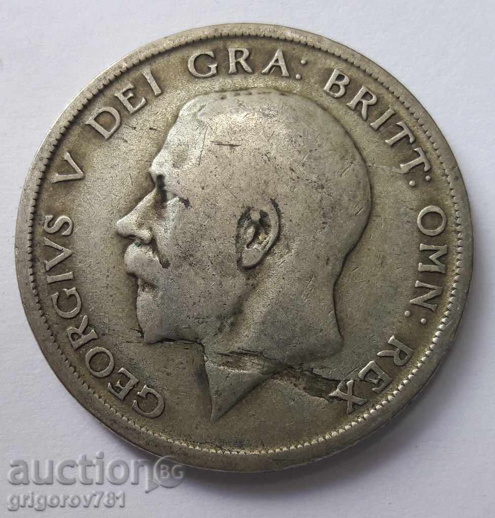 1/2 Краун сребро 1920 - Великобритания - сребърна монета 5