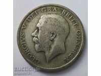 1/2 Coroană Argint 1920 - Marea Britanie - Monedă de argint 6